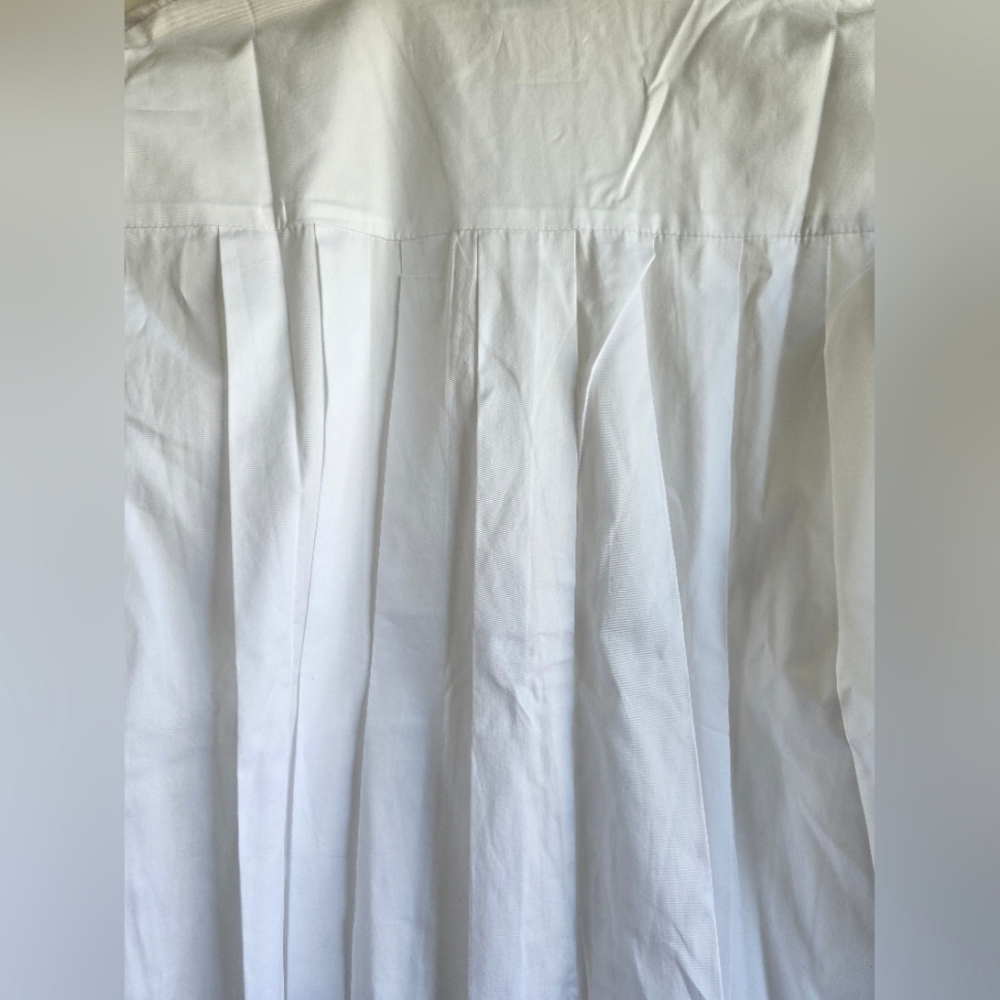 NWT! Harshman Los Angeles, Toula Pleated Back Tunic, White , Size XS-MSRP $331 - Picture 5 of 9